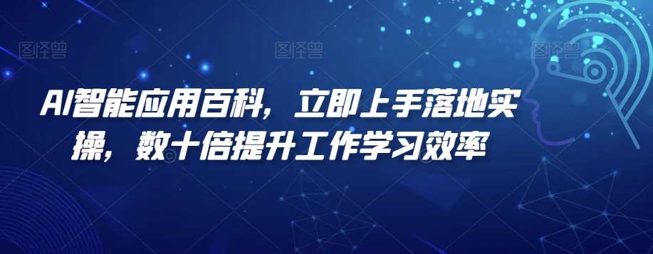 AI智能应用百科，​立即上手落地实操，数十倍提升工作学习效率-云笙网创